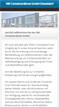 Mobile Screenshot of nik-container.de